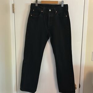 Levi’s 501 VGUC black 4 button fly jeans